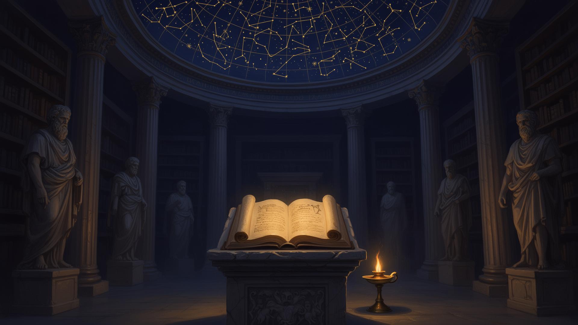 Reconstruction of the ancient Library of Alexandria